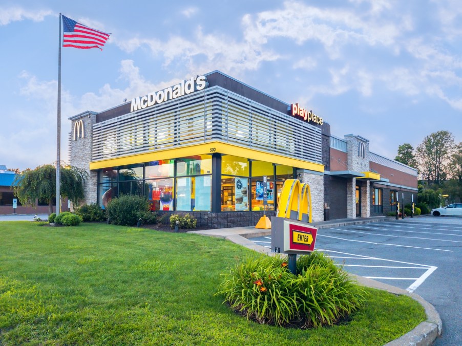 A McDonald's restaurant