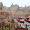 The Radiator Springs ride at Disney Land in Anaheim California